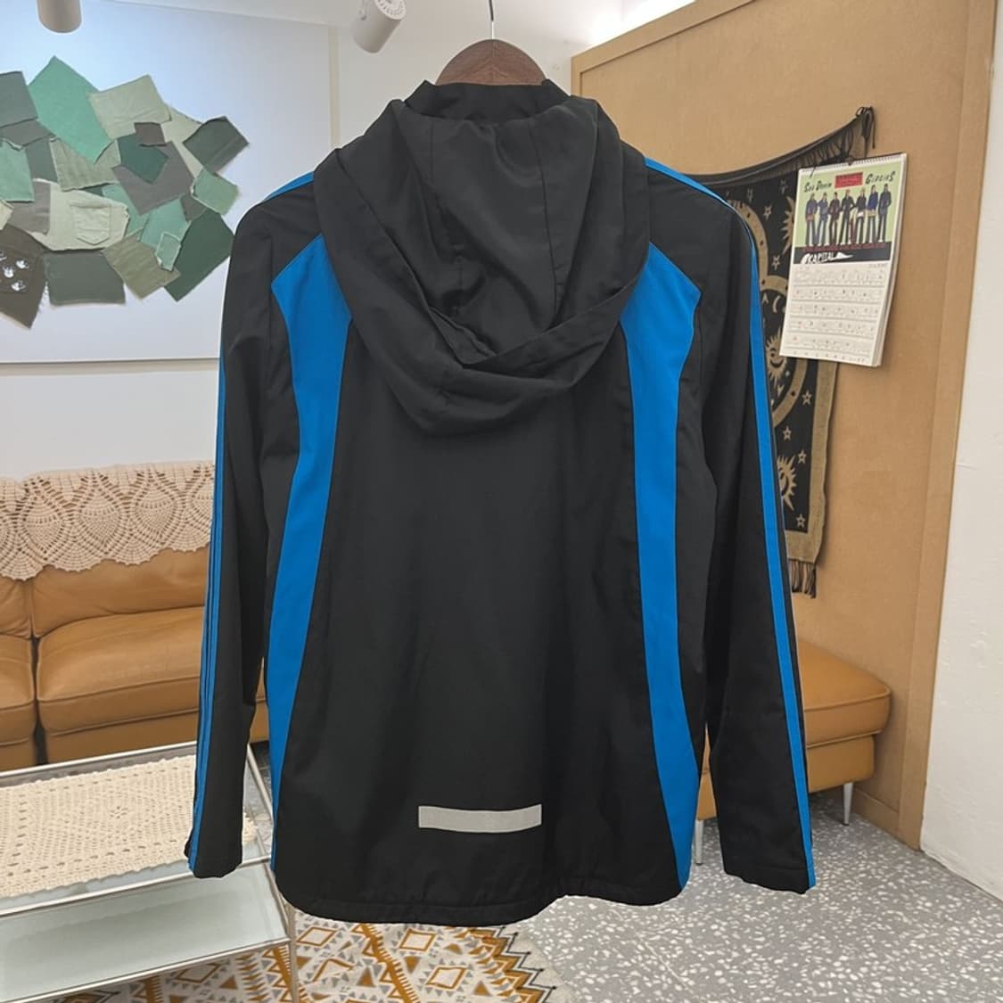 아디다스 올드스쿨 스트릿 빈티지 배색 바람막이 자켓 100 C11032 상품이미지4