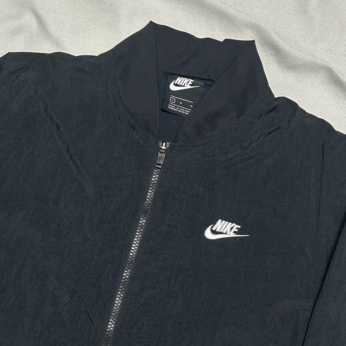 L 나이키 NSW 블랙 우븐 자켓 상품이미지1