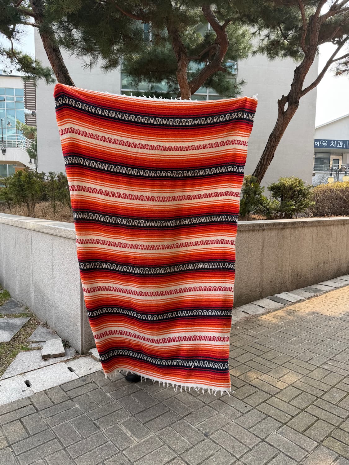 Mexican Vtg rug 멕시칸 빈티지 러그 상품이미지5