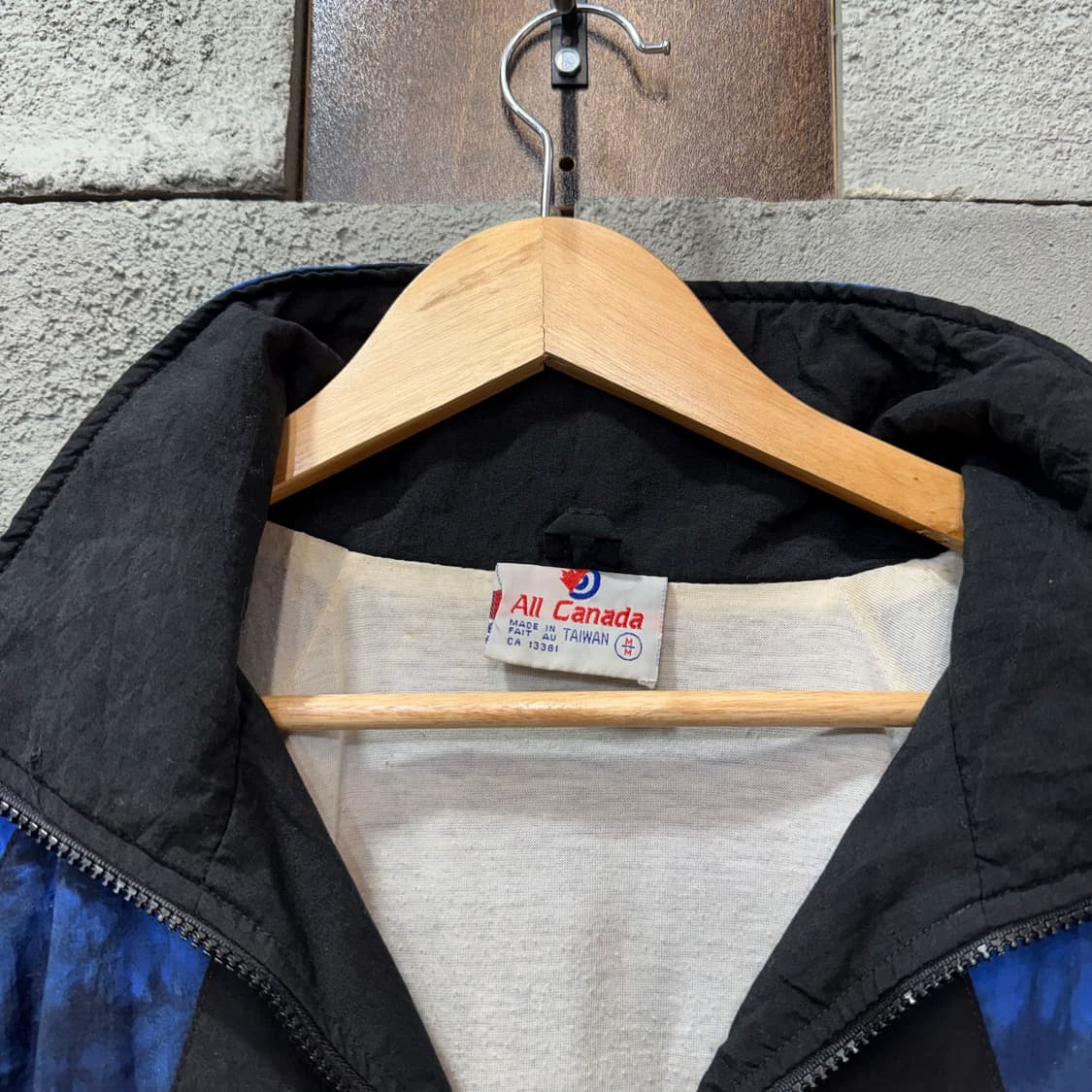 80s All Canada 나일론 바람막이 자켓 (XL)   상품이미지6