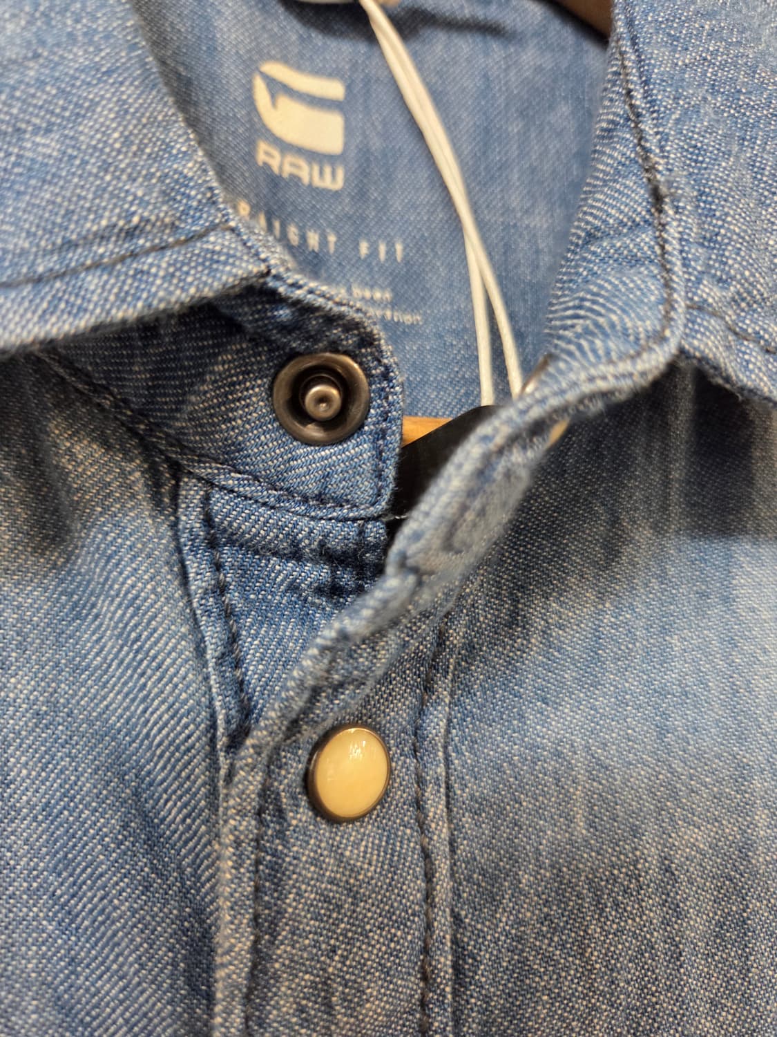 G-Star RAW 데님 민소매 셔츠(XXS/S/M) 상품이미지4
