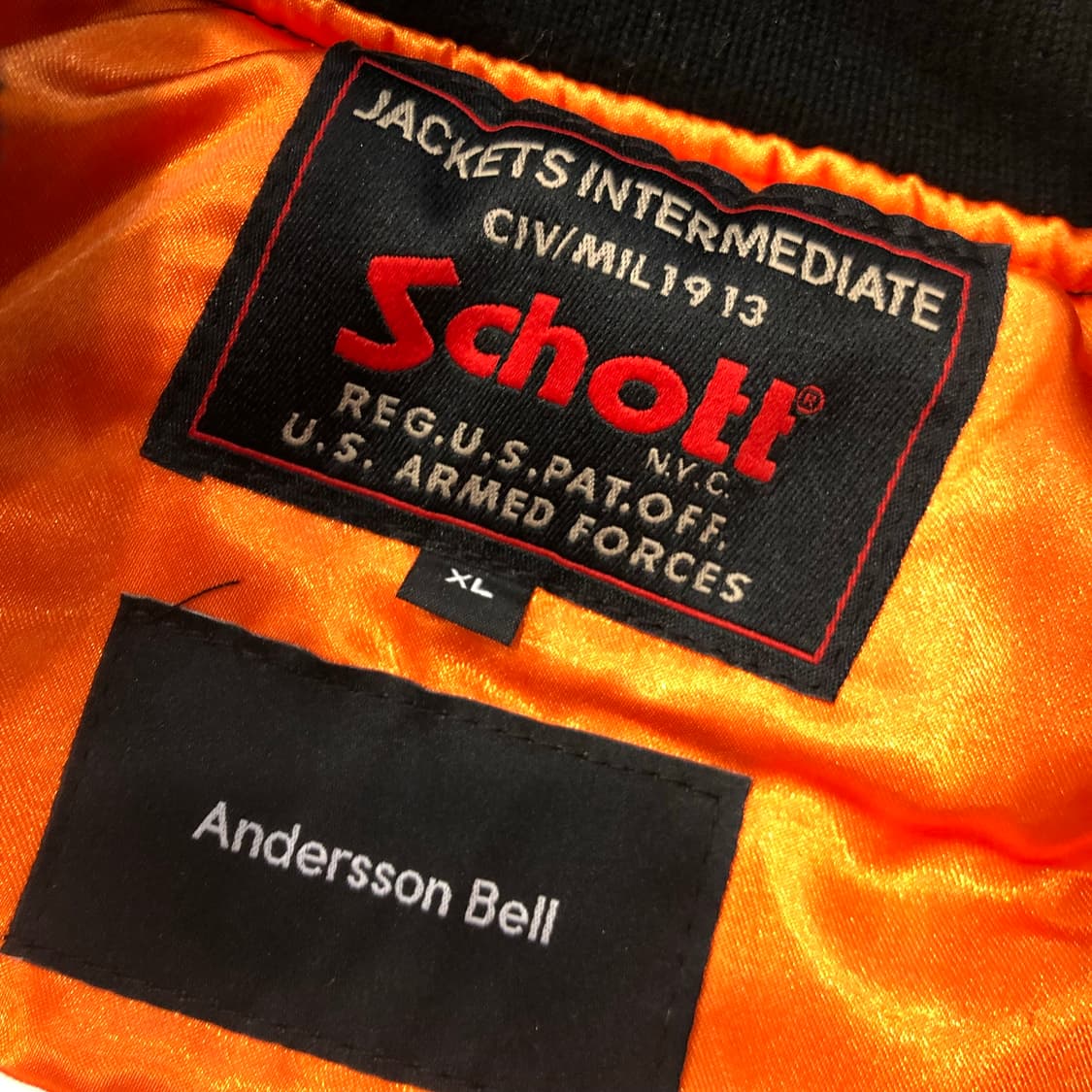 쇼트 X 앤더슨벨 타이거 자수 스카쟌 봄버 자켓 상품이미지6