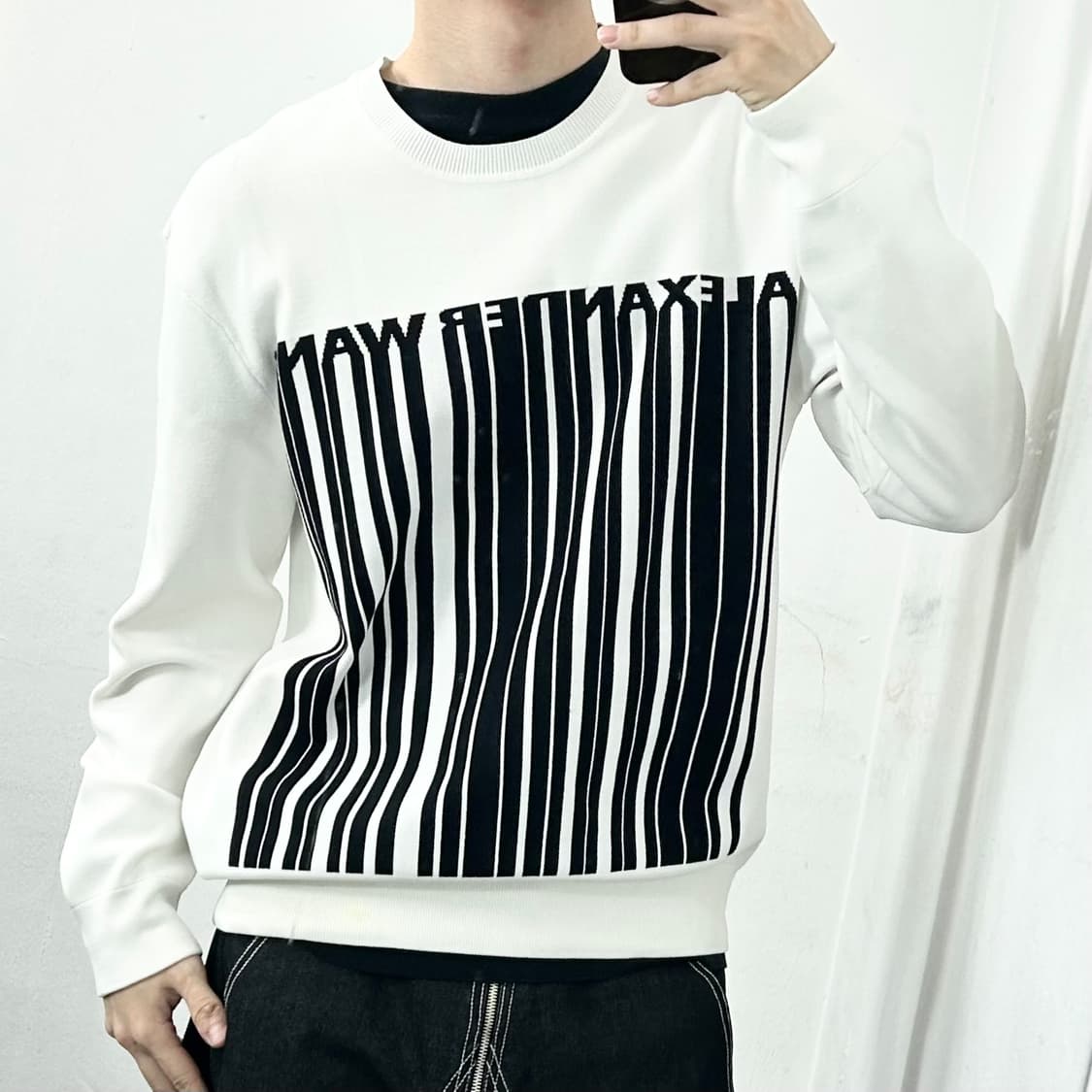 알렉산더왕 아이콘 니트 맨투맨 상품이미지2