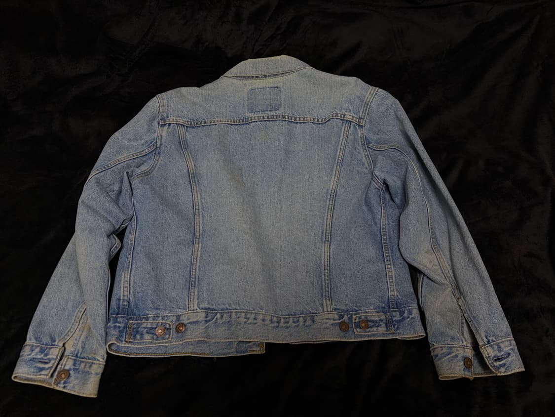 90‘s 리바이스 오렌지탭 트러커 데님자켓 L(42)사이즈 상품이미지4