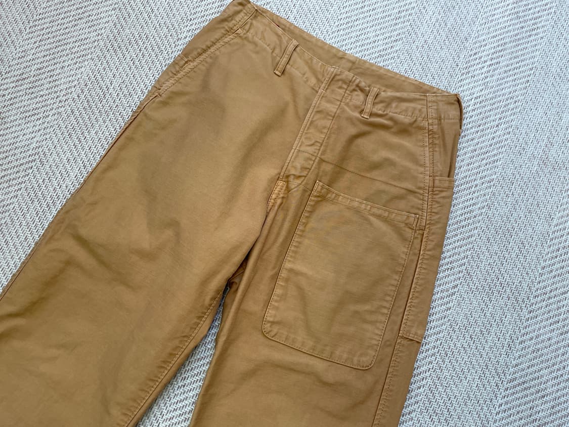 브루나보인 덱 컨버스 버튼플라이 팬츠 상품이미지6