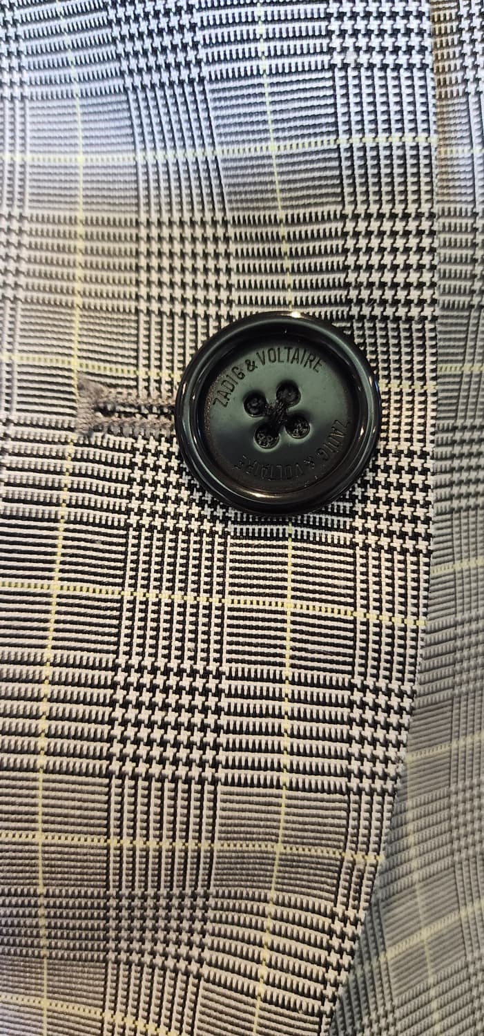 쟈딕앤볼테르 체크 블레이저 S 상품이미지6