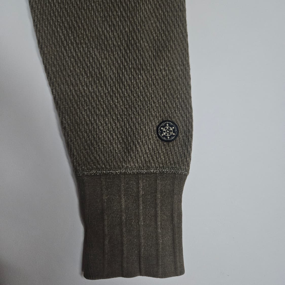 (무료배송) 나이젤카본 아미크루 저지믹스 스웻셔츠/ 올리브 /46사이즈 상품이미지7