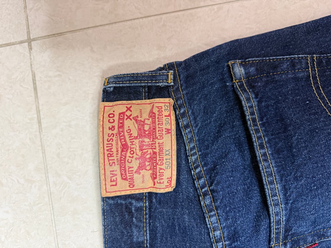 Levis Lvc  55501 셀비지 페이딩 이쁘게빠지는 상품이미지3