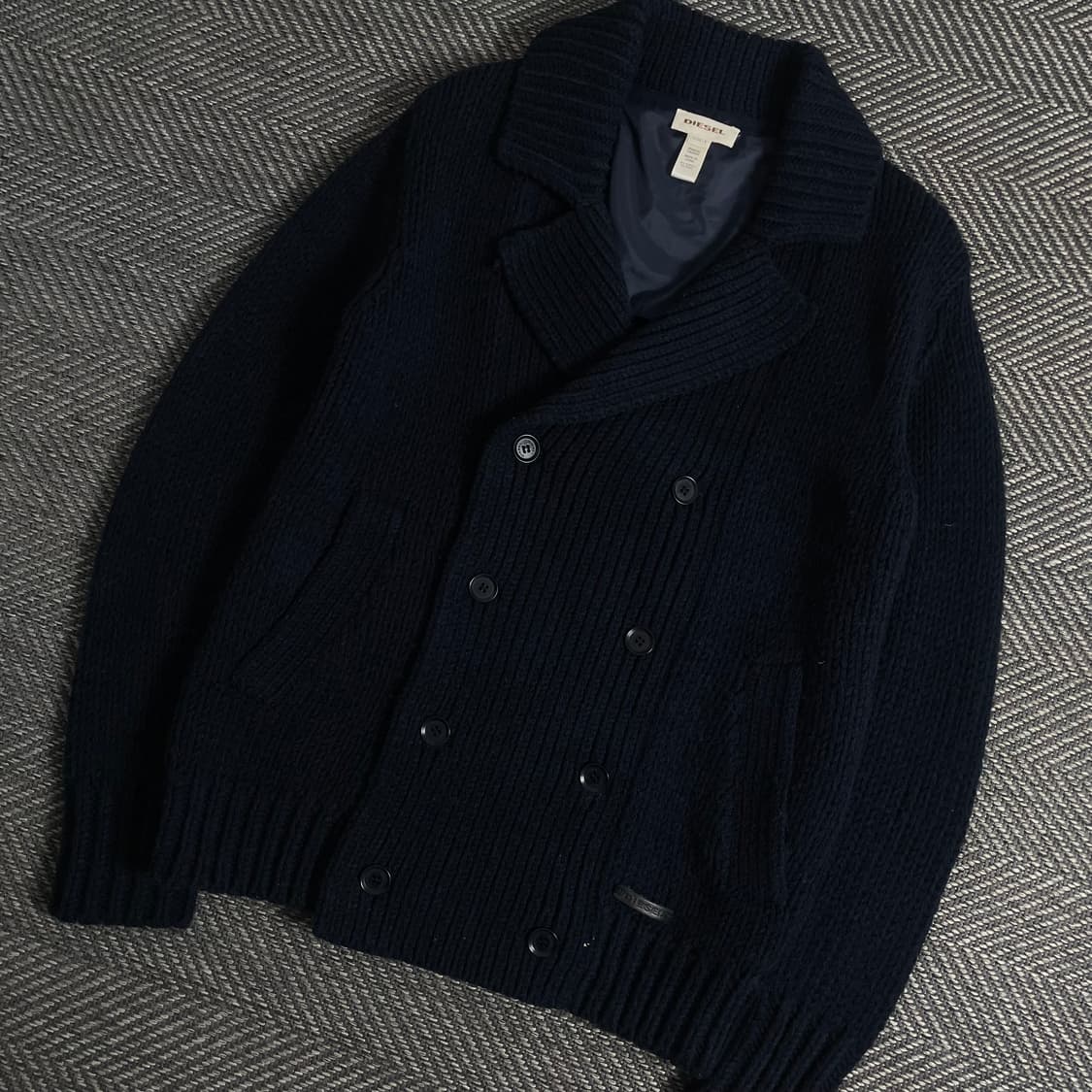 디젤 y2k 아카이브 울 니트 자켓y 3583 상품이미지1