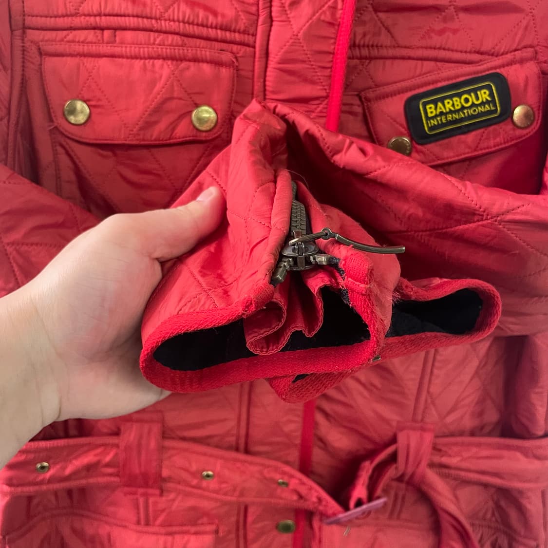 바버 인터네셔널 퀼팅자켓 상품이미지5