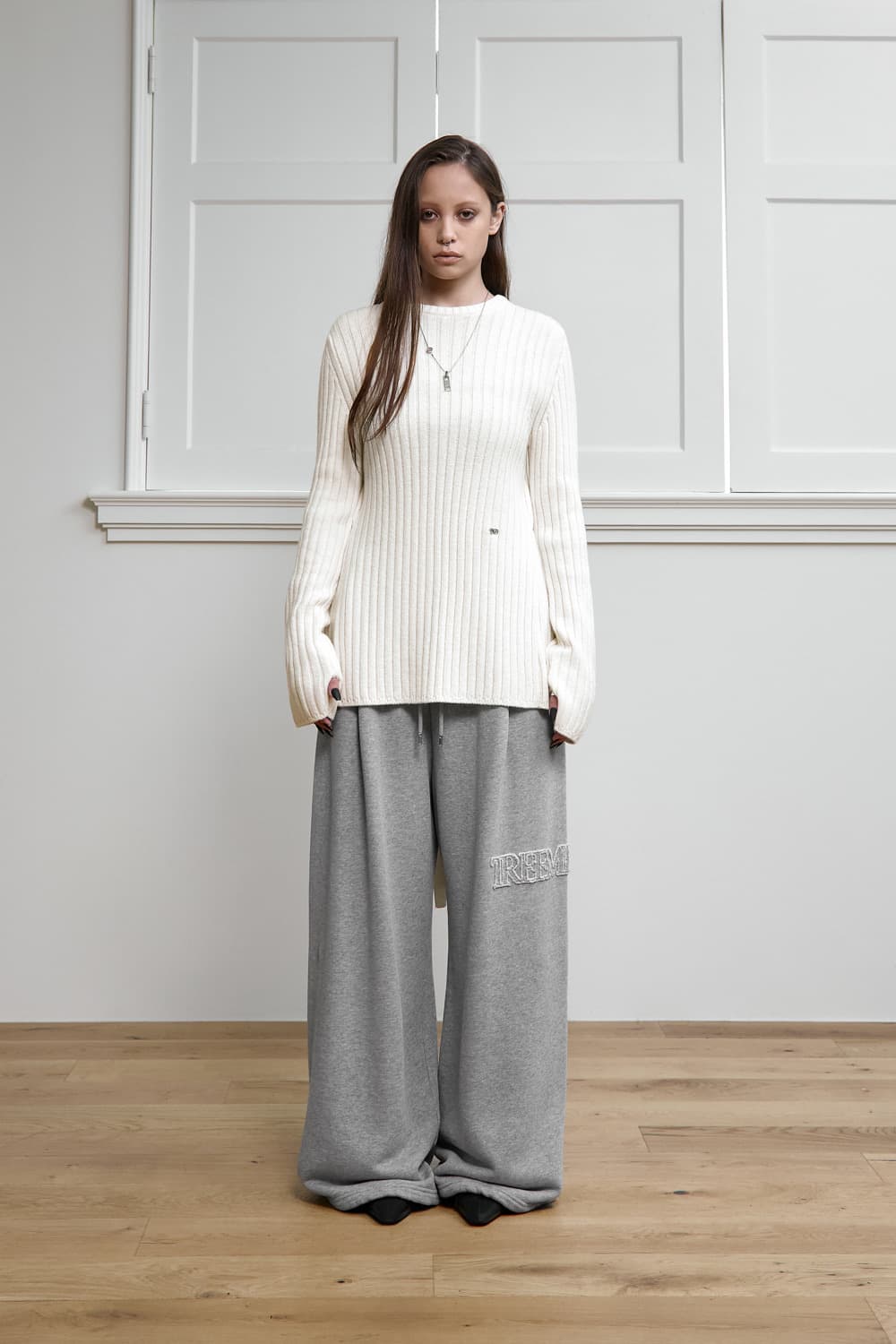 트리밍버드 Backless Knit Pullover [ Ivory ] 상품이미지1