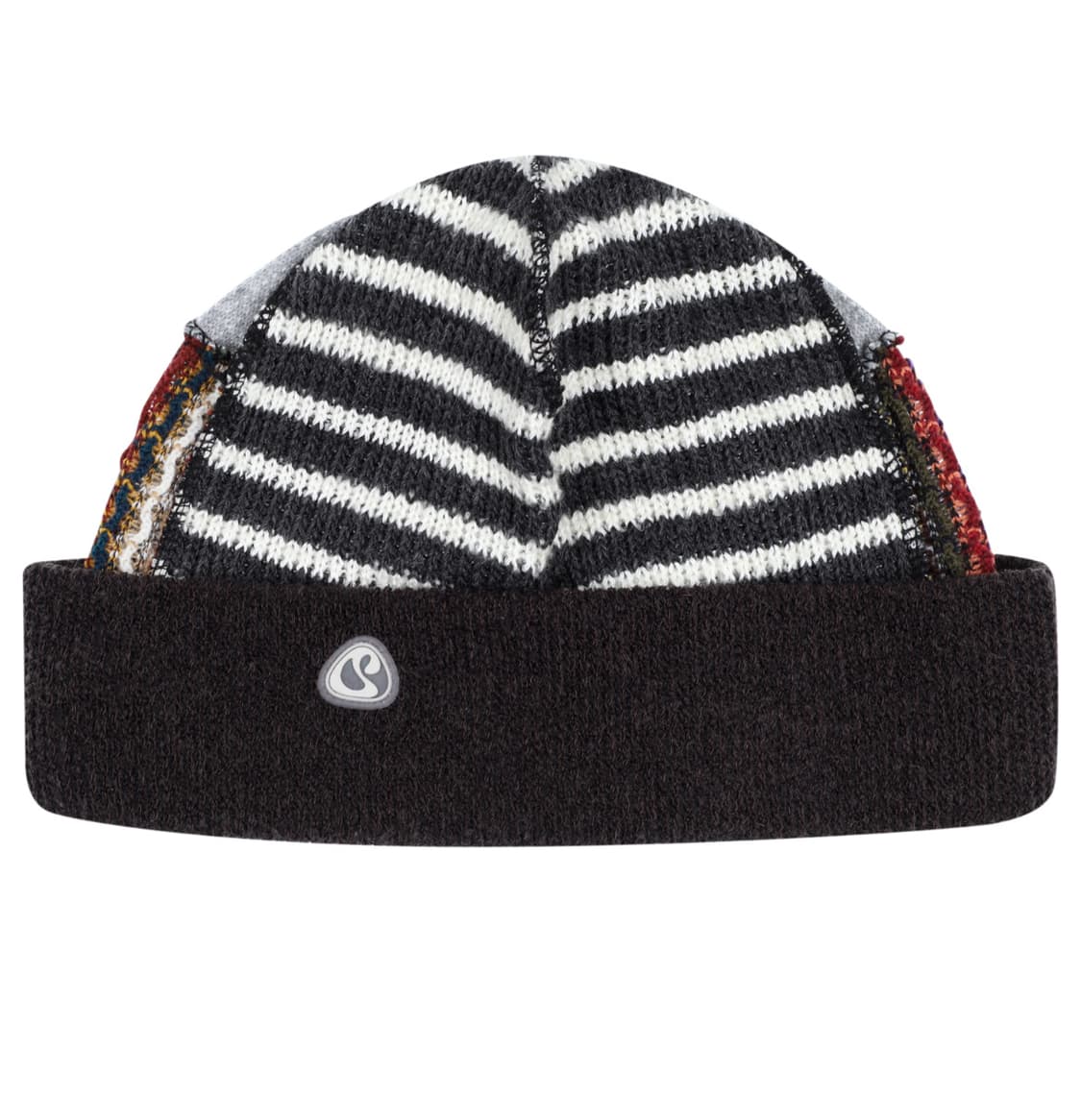 코이세이오 패치워크 브라운 비니 상품이미지1