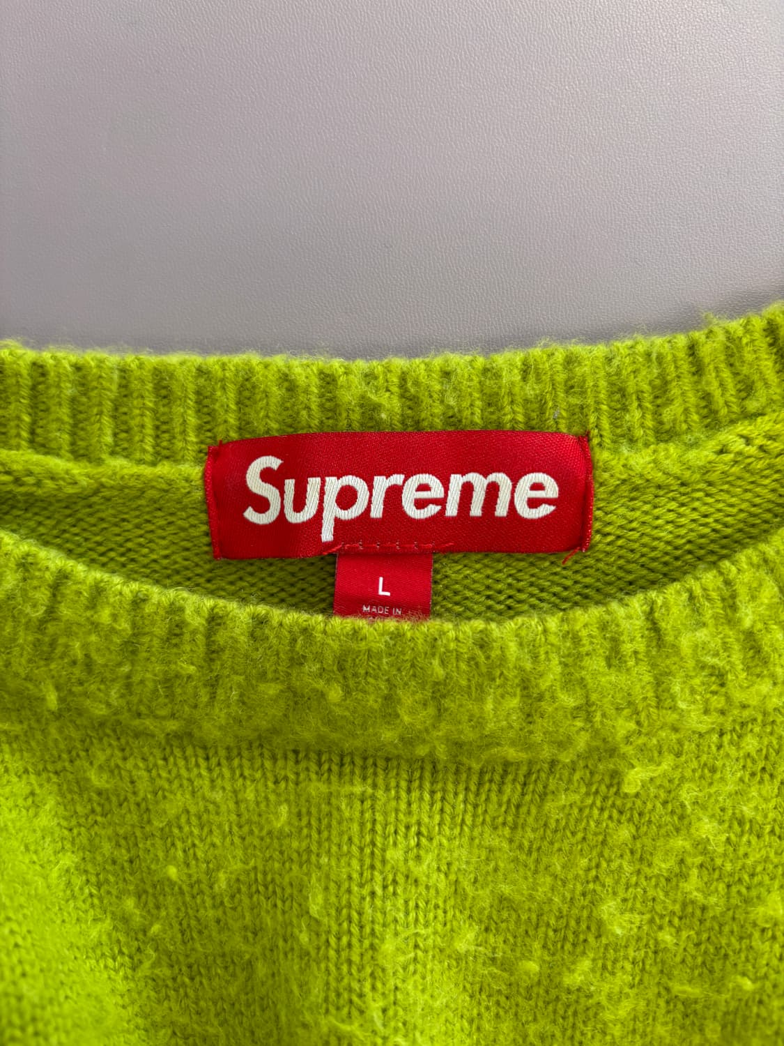 Supreme pilled sweater 상품이미지5