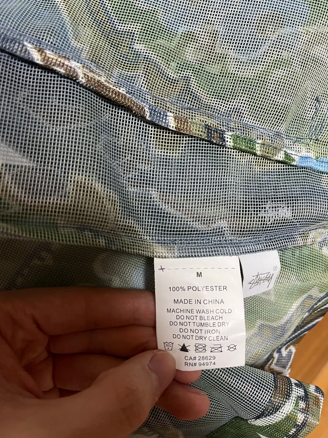 [M] 스투시 노마 매쉬 메쉬 자켓 상품이미지4