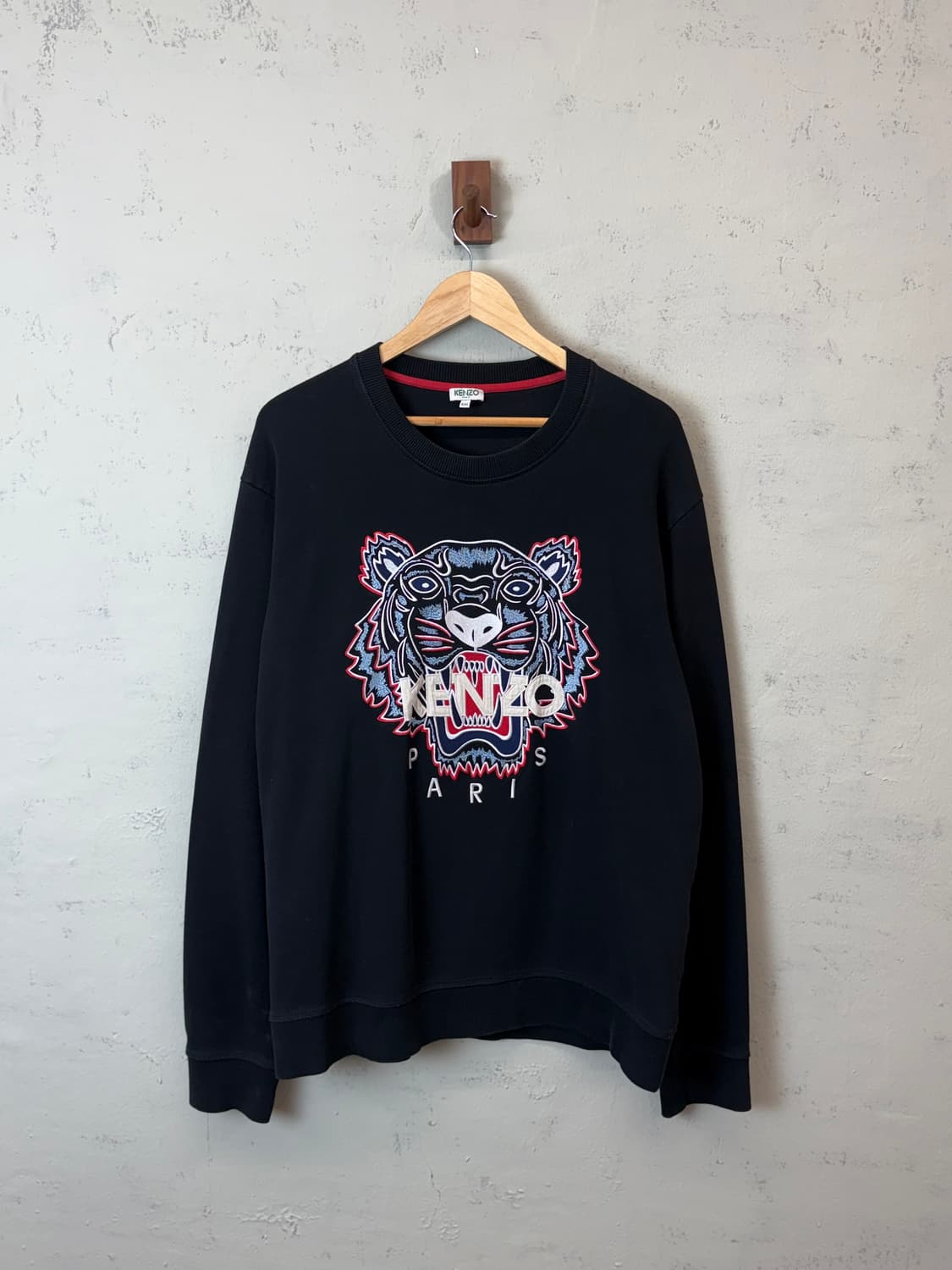 겐조 타이거 맨투맨 블랙 상품이미지1