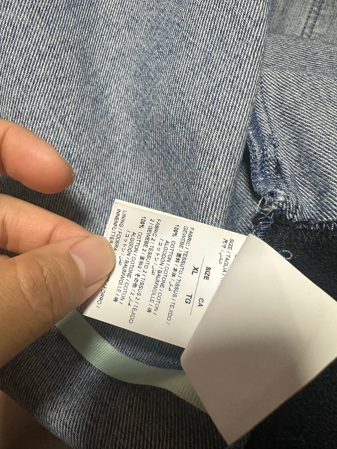 오프화이트 2019S/S 데님 셔츠 상품이미지5