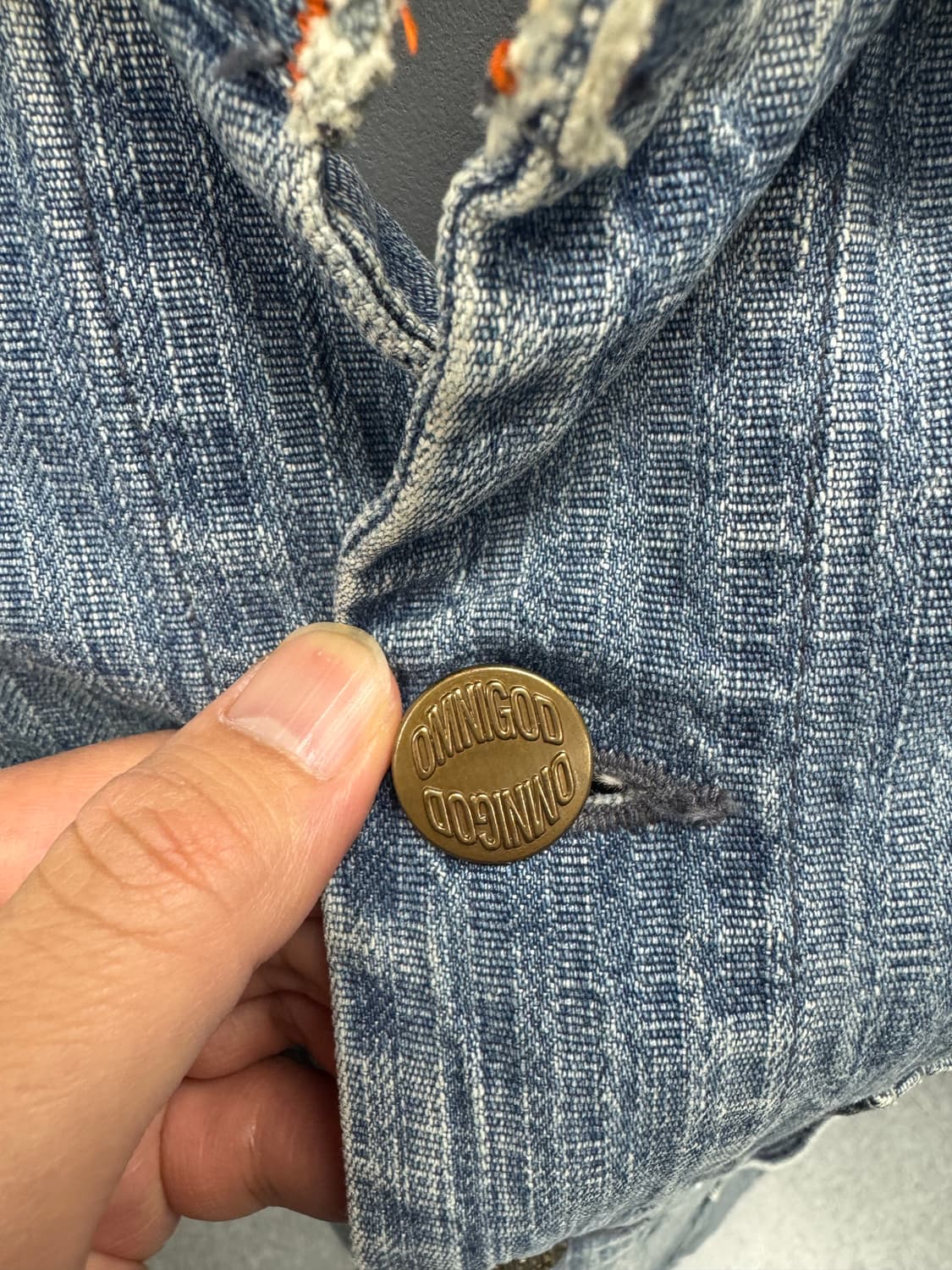 옴니갓 데님 커버올 자켓 2사이즈 상품이미지4