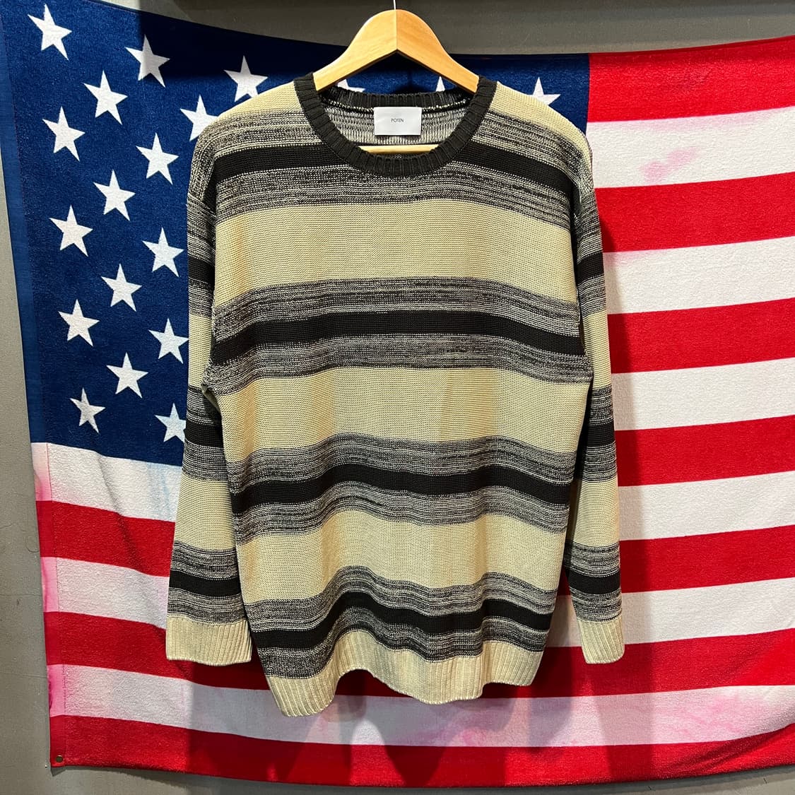 POTEN 패턴 니트 상품이미지1