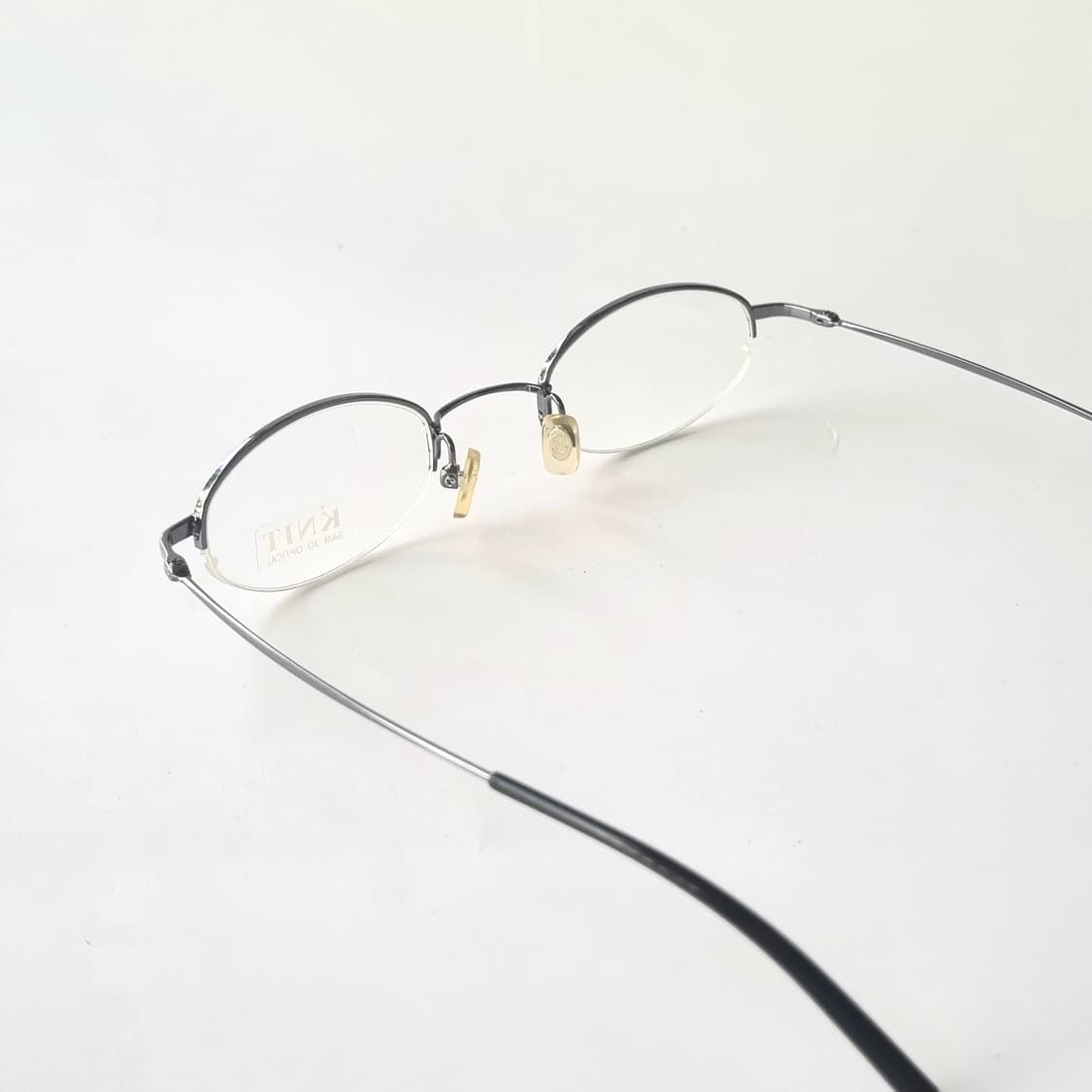 데드스탁 90s 빈티지 반무테 오벌 안경테 782 상품이미지3