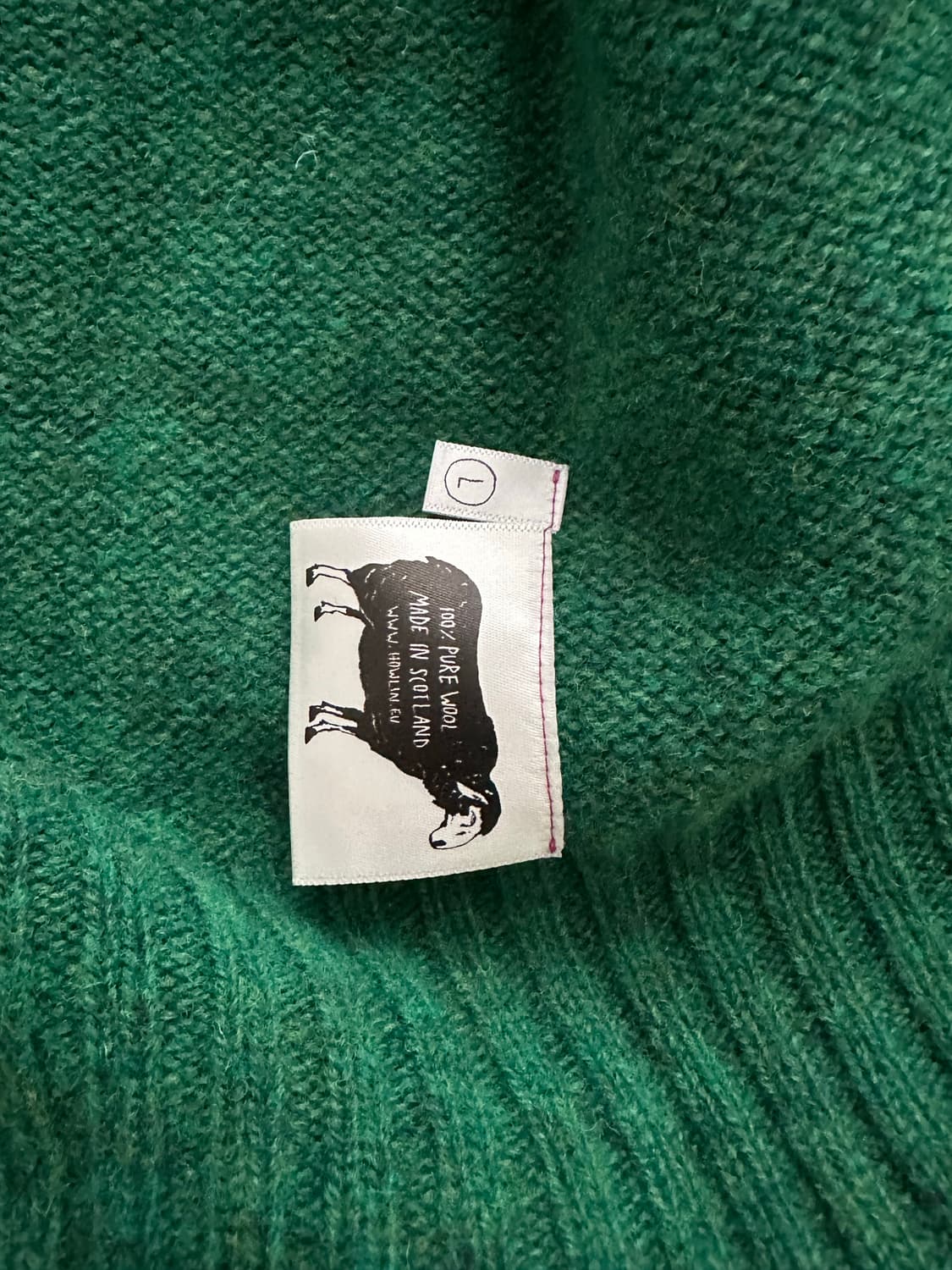 하울린 쉐기 베어 가디건 그린러버 상품이미지2