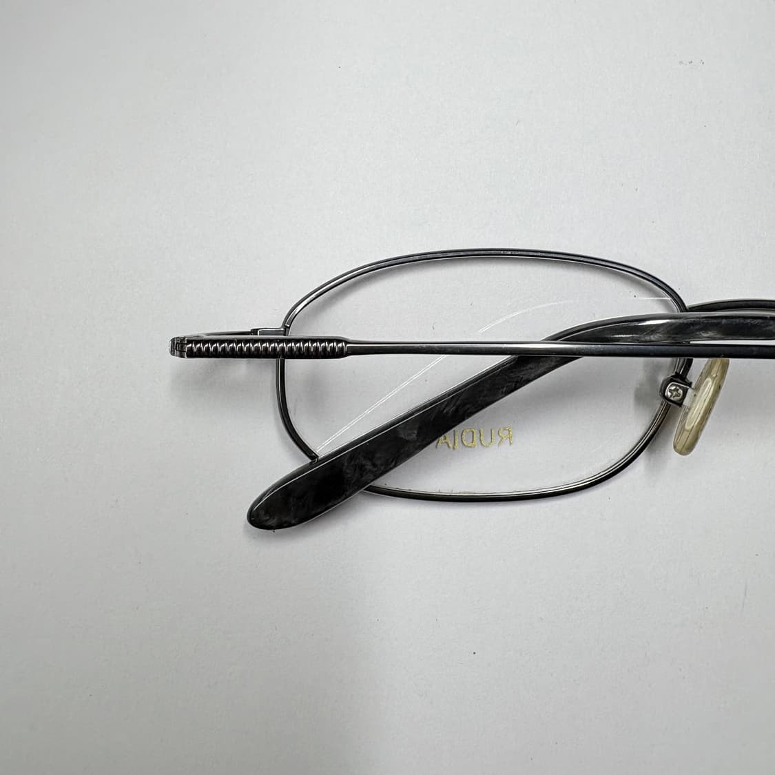 빈티지 안경 (루디아(RUDIA) 샤프 오벌 스트레이트 안경) 상품이미지4