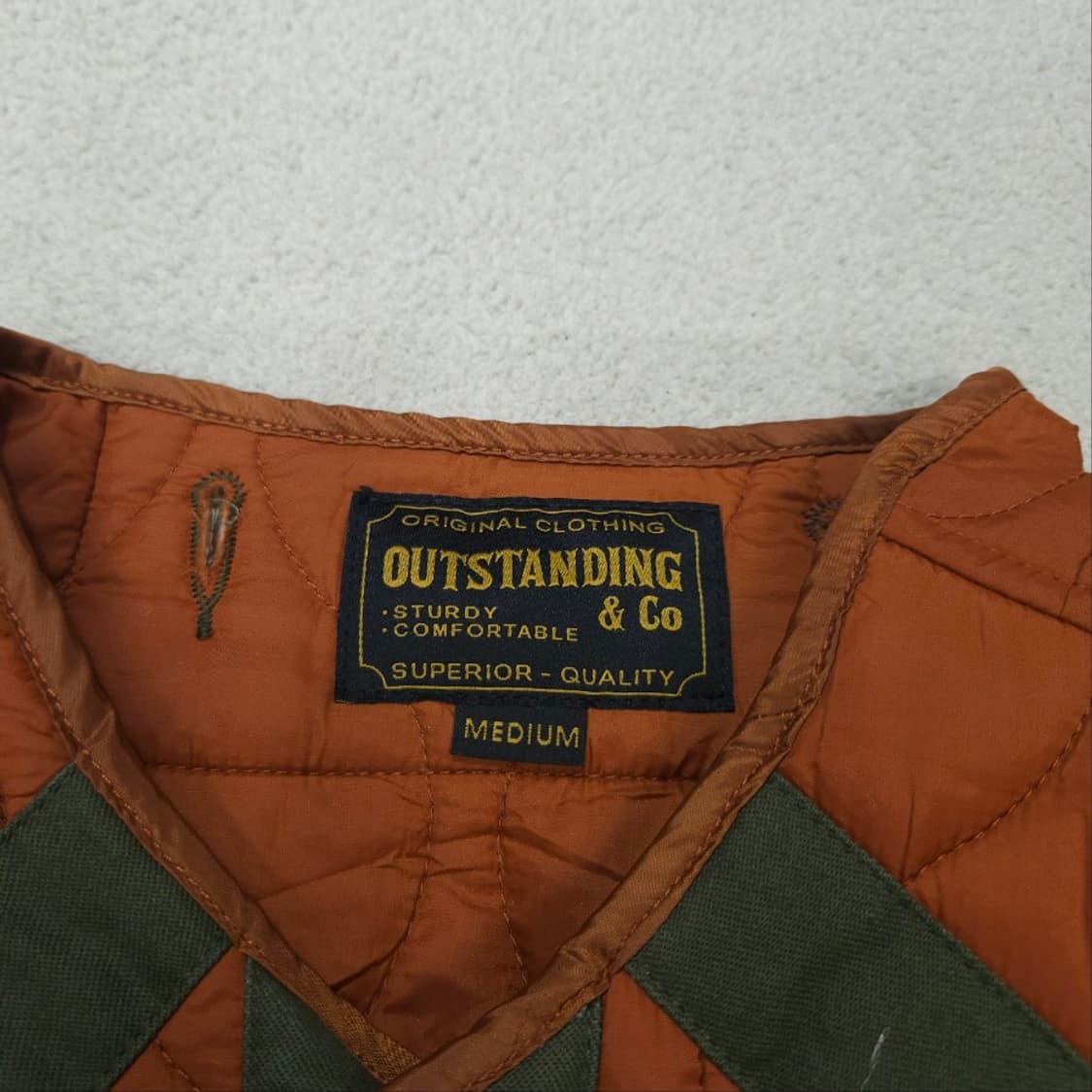 아웃스탠딩 퀼팅 라이너 자켓 M 상품이미지4