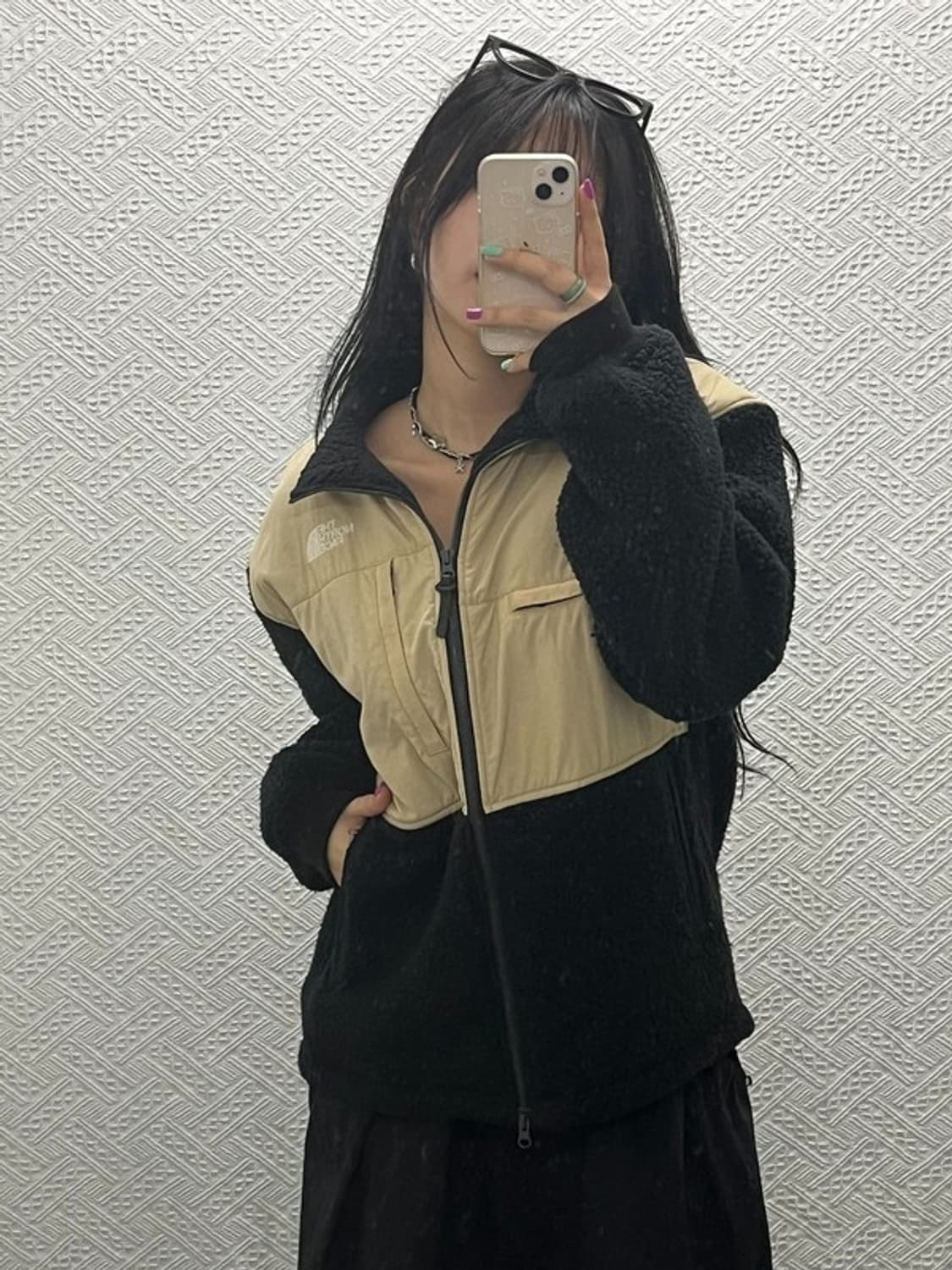 노스페이스 워크웨어 나니미카 퍼플라벨 플리스 후리스 자켓 M C06619 상품이미지1