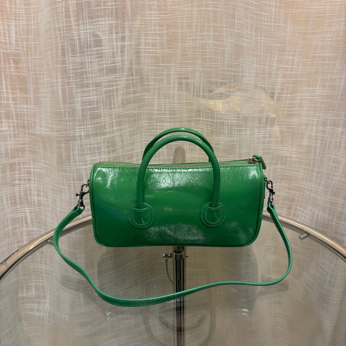 정품 마지셔우드 크링클백 그린     상품이미지6