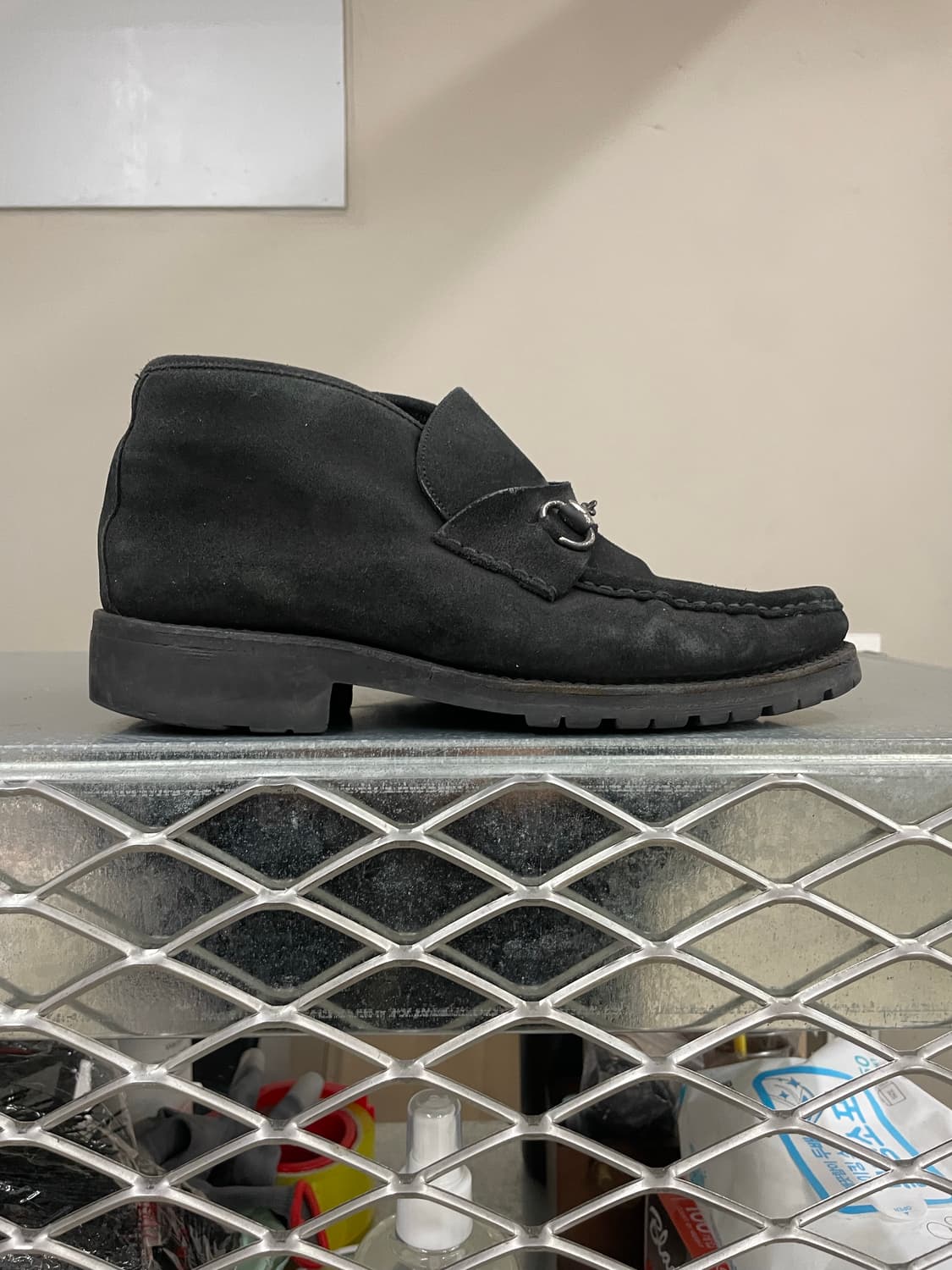 구찌 앵클 부츠 홀스빗 블랙 42 (gr-4288) 상품이미지4