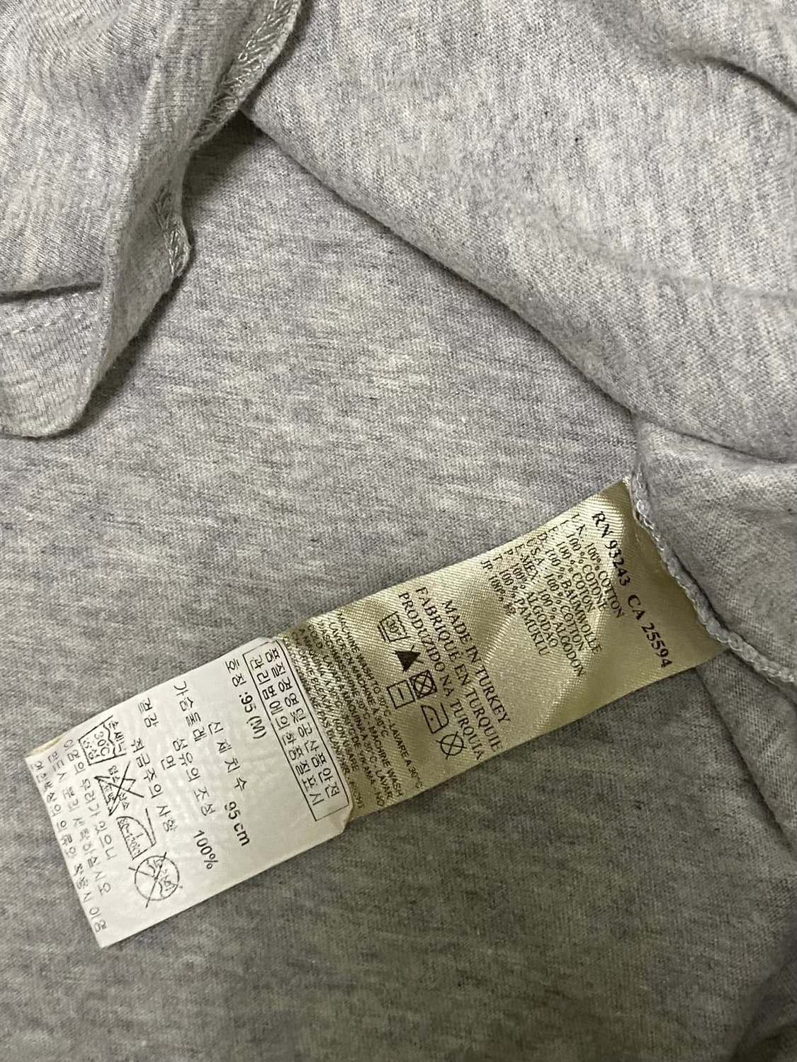 디젤 반팔티셔츠 머슬핏 100 사이즈 상품이미지5