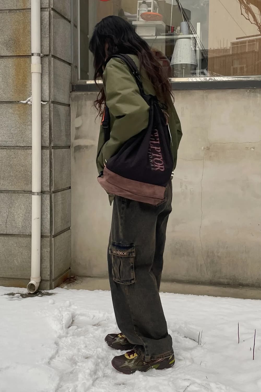 Acid Cargo Jogger Pants (Vintage brown) 상품이미지2