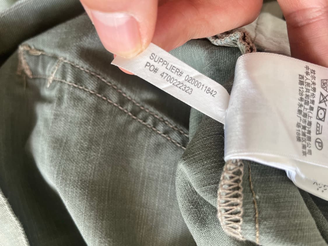 RRL 그린 스트레이트레그 웨스턴 진(32x30) 상품이미지7