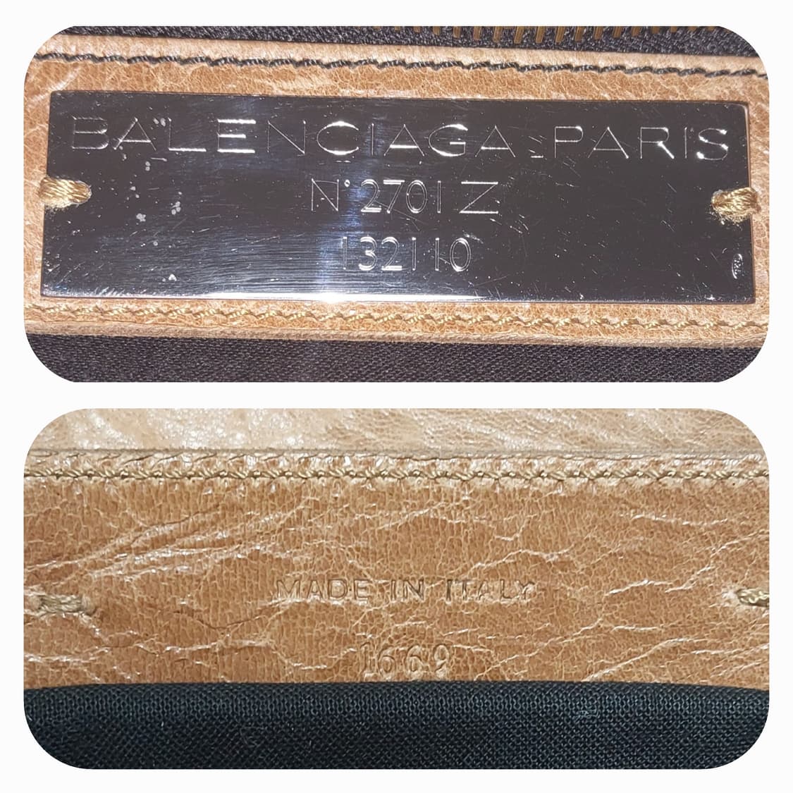 발렌시아가 클래식 시티백 모터백 워크 (정품) 상품이미지10