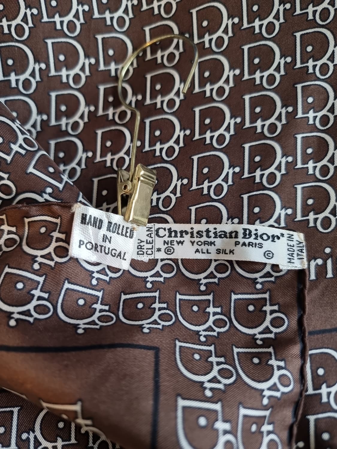Christian Dior(크리스찬 디올) 올실크 미니스카프 상품이미지3