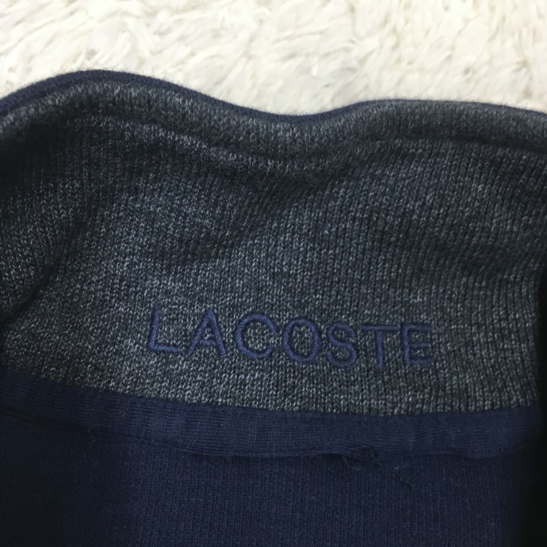 라코스테 스몰로고 하프집업 맨투맨 DD01 상품이미지4