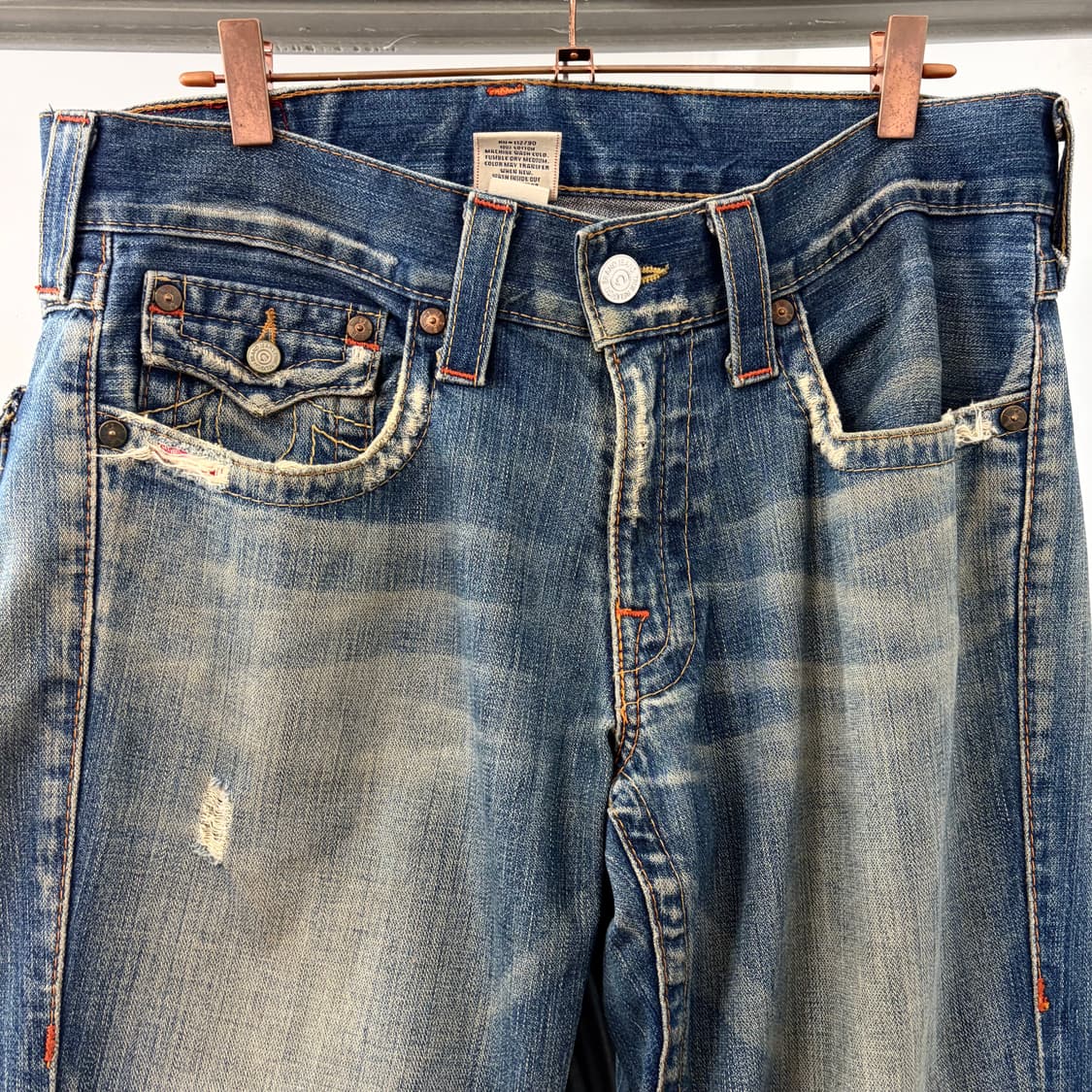 트루릴리전 부츠컷 데님 팬츠 상품이미지7