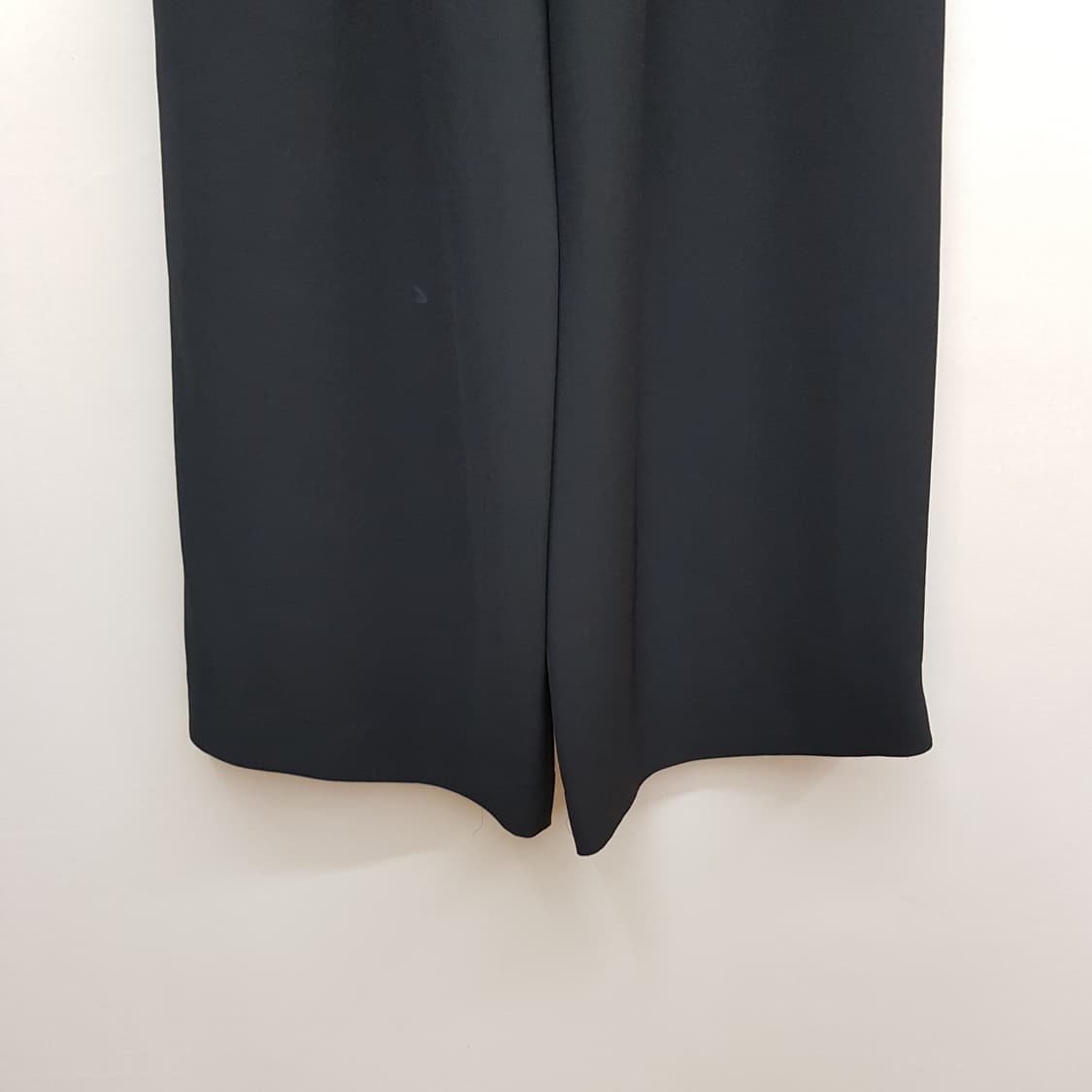 한섬 시스템 2022 블랙 와이드 슬랙스 밴딩 팬츠 64-94사이즈 상품이미지3