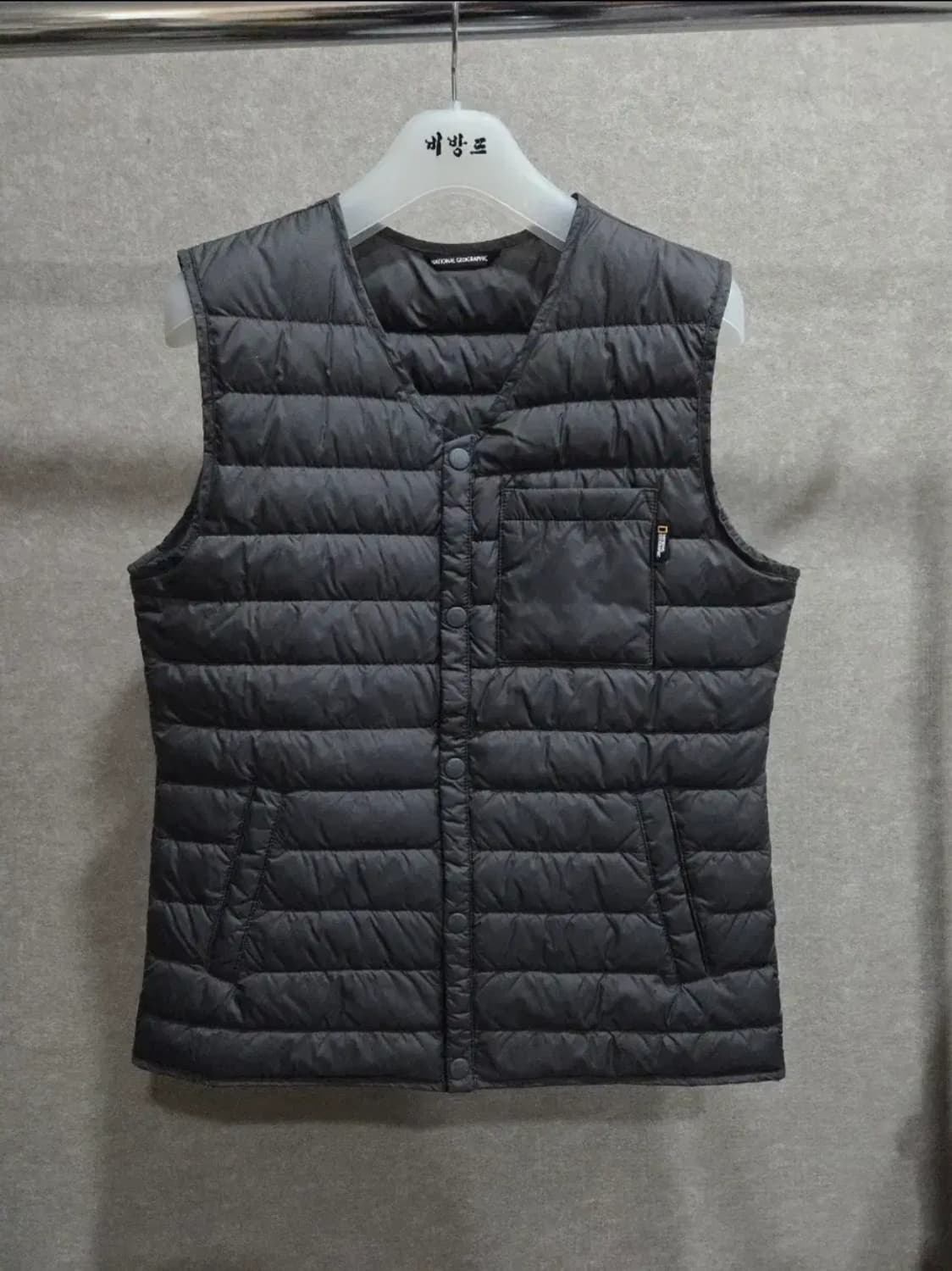 여성 90 내셔널지오그래픽 구스다운 조끼 베스트 상품이미지1