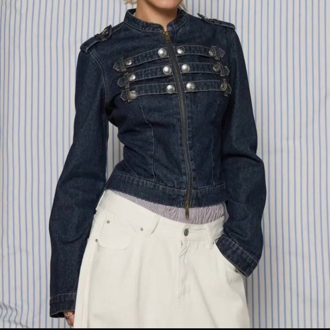 나폴레옹 데님자켓 상품이미지1