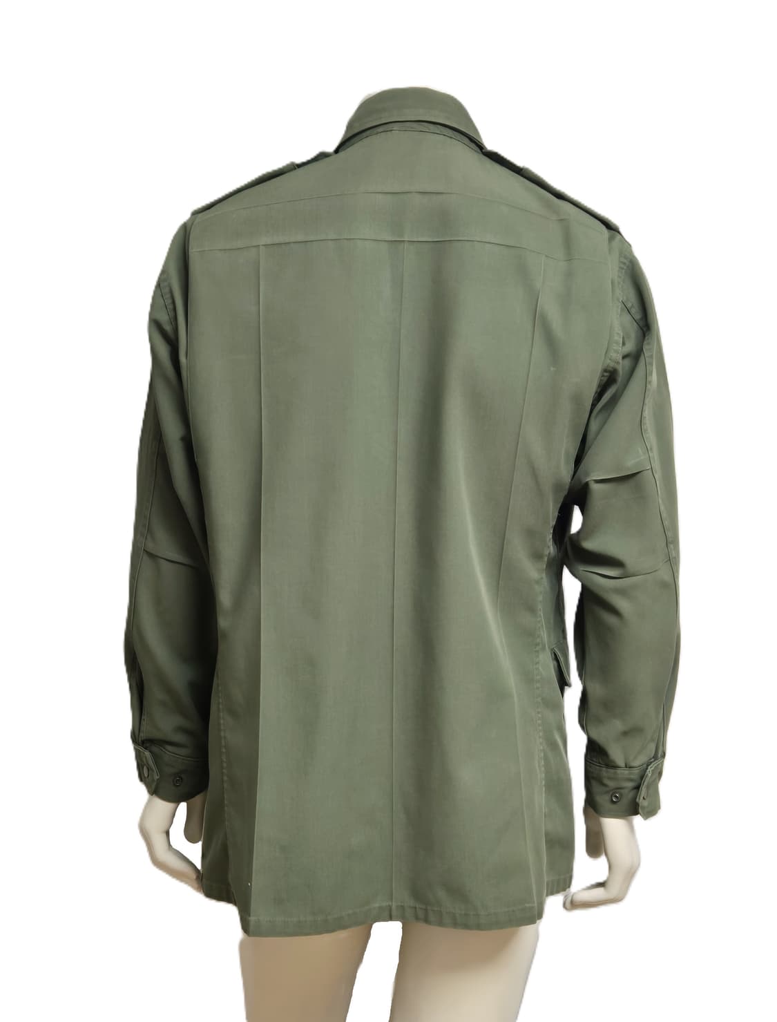 육군 구형 5공수특전여단 중위 민무늬 야전상의 전투복 상의 자켓 (XL) 상품이미지4