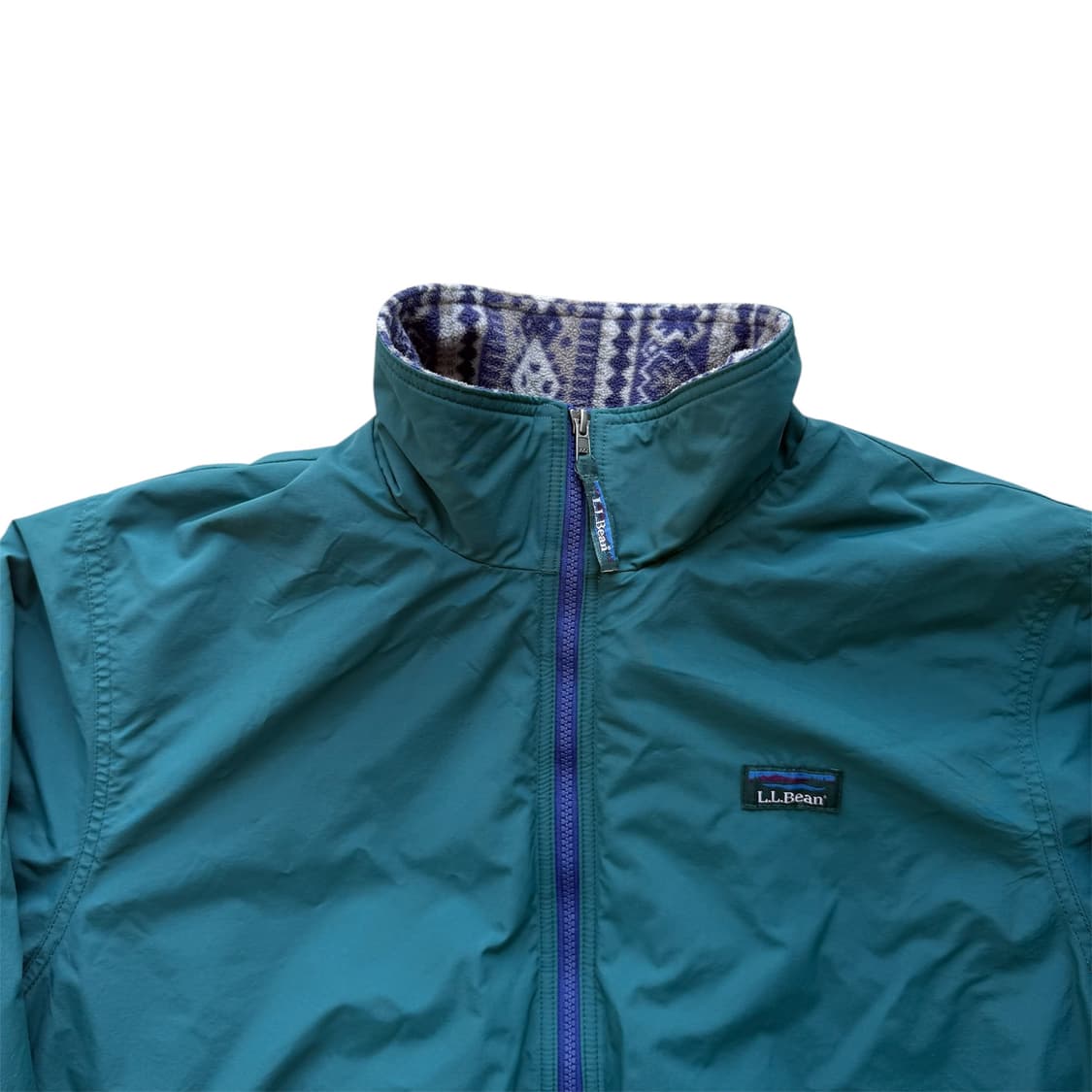 00s LL Bean 아즈텍 웜업 자켓  상품이미지4