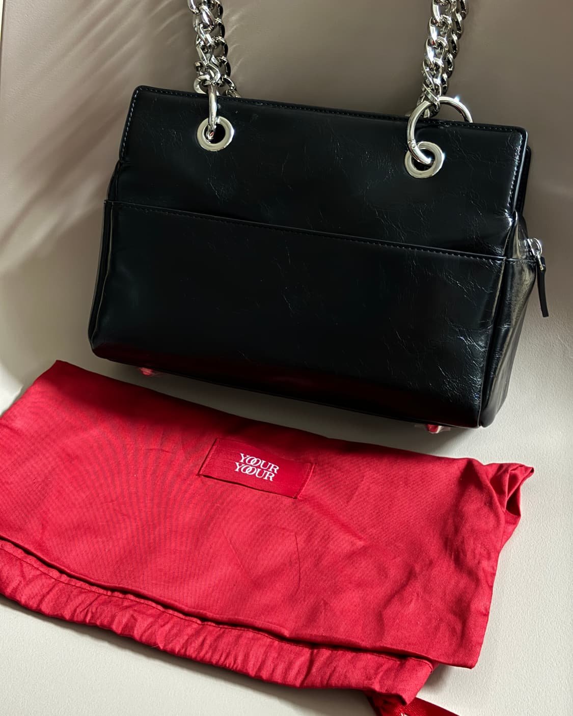 [새상품 반값] 유어유어 앤드백 체인 크로스백 숄더백 상품이미지5