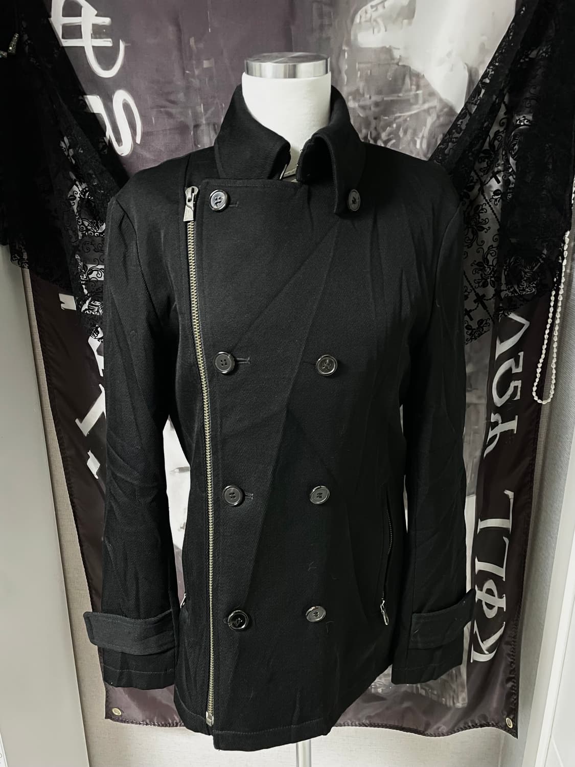 캐서린햄넷 빈티지 피코트 자켓 락시크펑크다크웨어하이엔드헬무트랭 상품이미지2