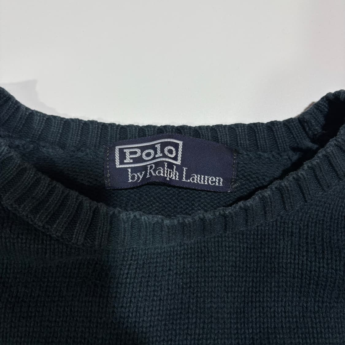 폴로랄프로렌 블랙 코튼 니트 상품이미지3