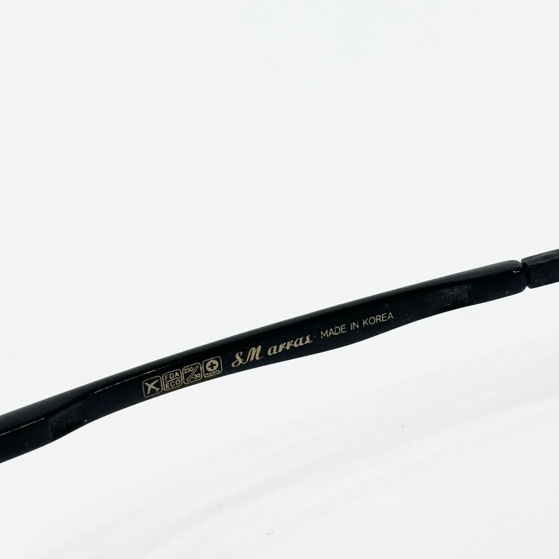 SM arras 블랙 뿔테 데드스탁 빈티지안경 상품이미지3