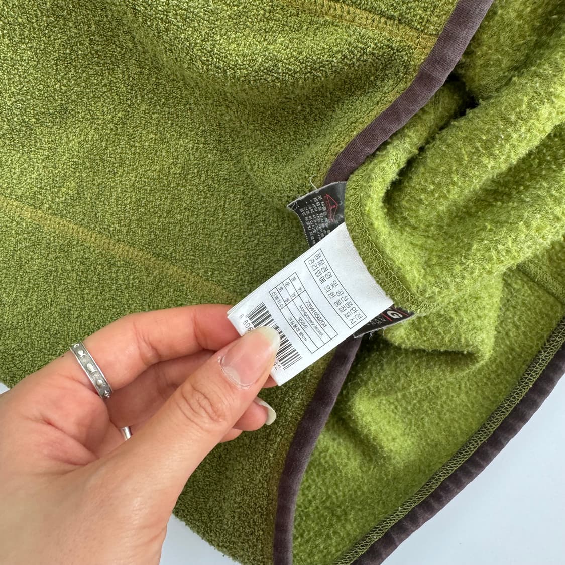 Salomon 살로몬 그린 브라운 플리스 집업  상품이미지6