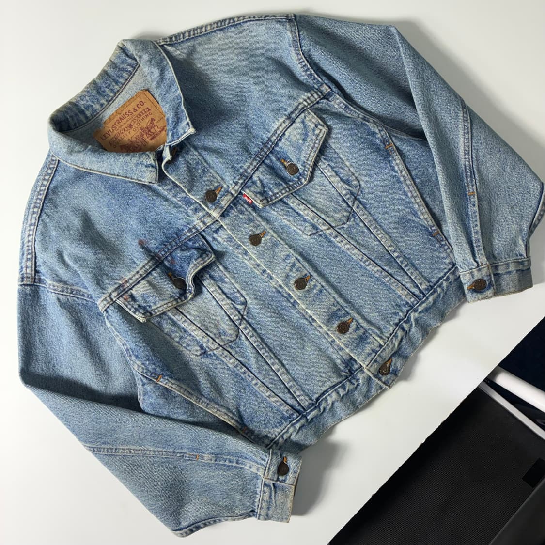 LEVI's  리바이스 USA 90,s 레드탭 70590 트러커 데님자켓 상품이미지2