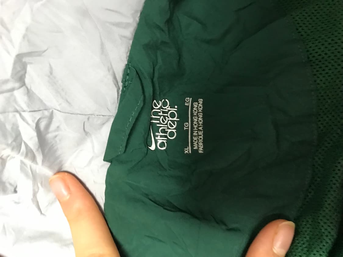 나이키 그린 배색 바람막이 상품이미지4