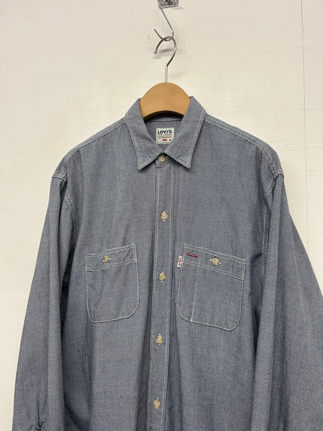 리바이스 오버핏 체크 셔츠 상품이미지2