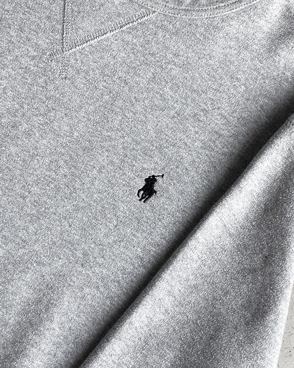 폴로 랄프로렌 헤더 그레이 플리스 크루넥 스웻셔츠 상품이미지4